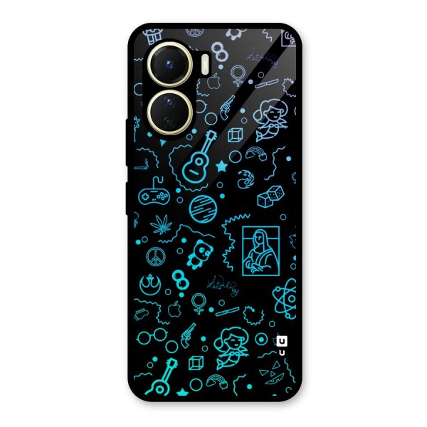 Joy Art Glass Back Case for Vivo Y56