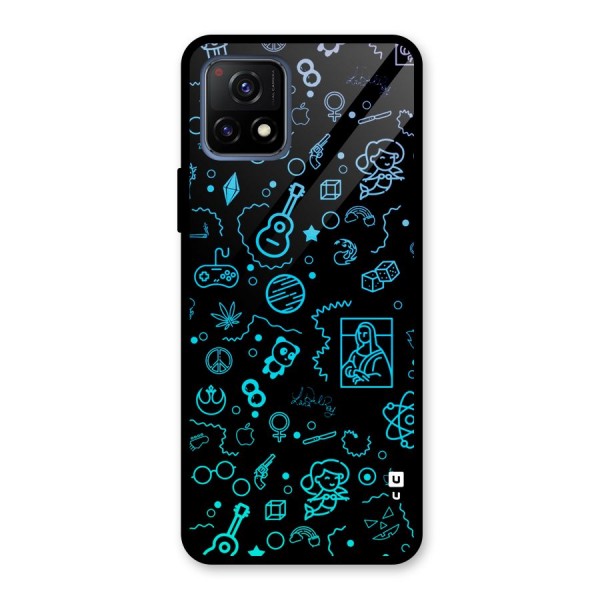 Joy Art Glass Back Case for Vivo Y72 5G