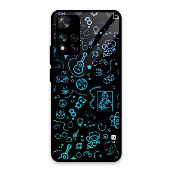 Joy Art Glass Back Case for Xiaomi 11i HyperCharge 5G