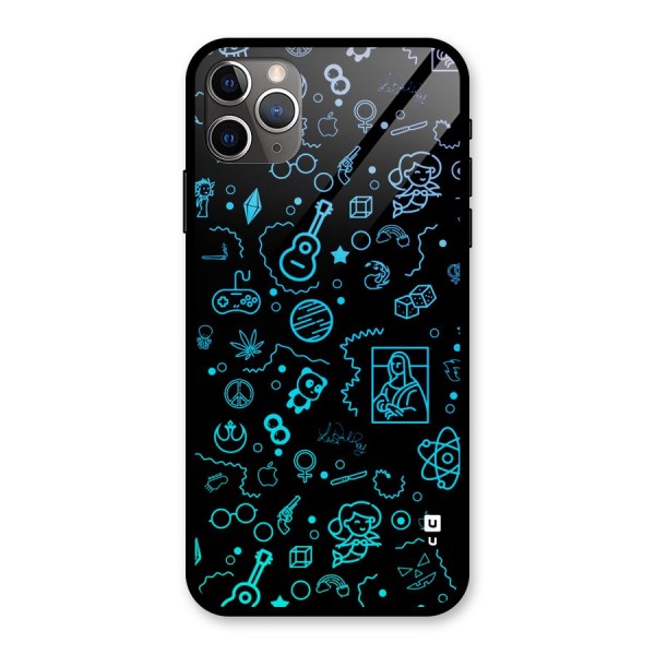 Joy Art Glass Back Case for iPhone 11 Pro Max