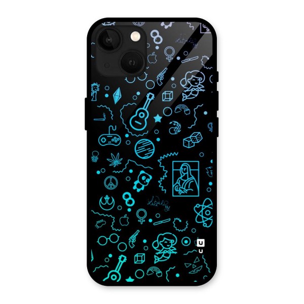 Joy Art Glass Back Case for iPhone 13