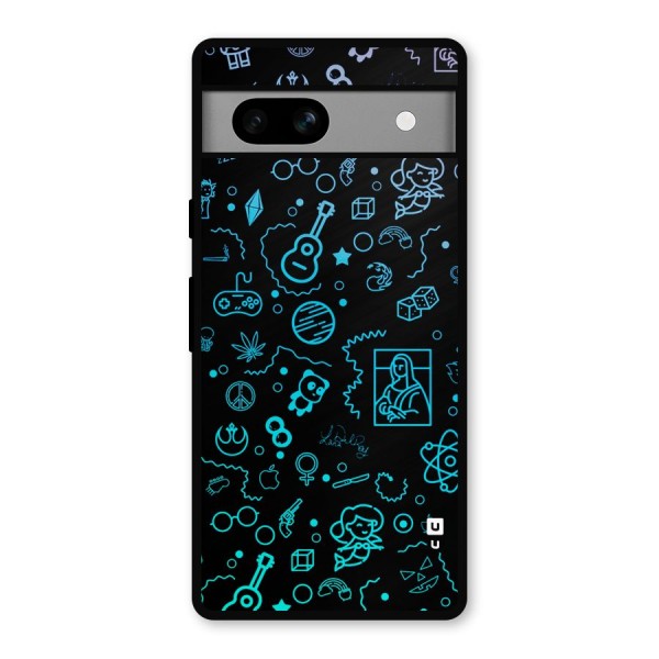 Joy Art Metal Back Case for Google Pixel 7a