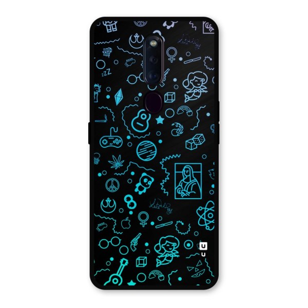 Joy Art Metal Back Case for Oppo F11 Pro