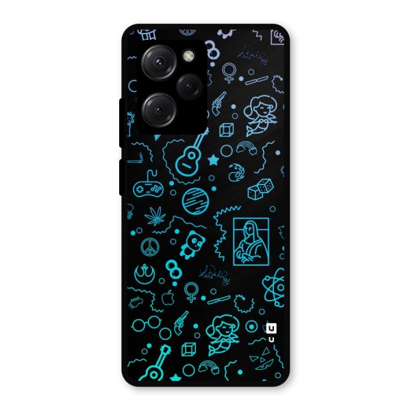 Joy Art Metal Back Case for Poco X5 Pro