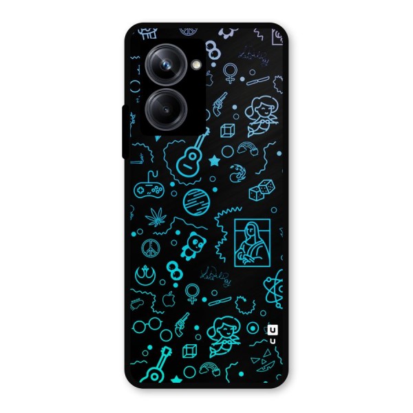 Joy Art Metal Back Case for Realme 10 Pro