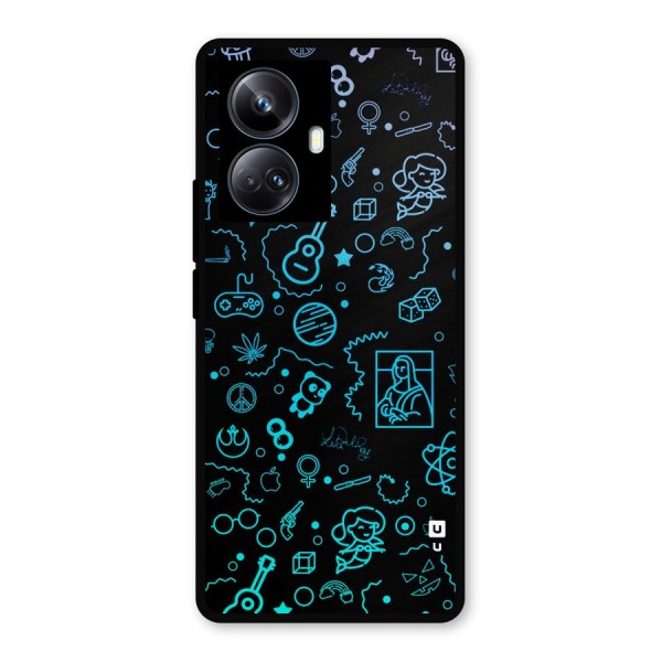 Joy Art Metal Back Case for Realme 10 Pro Plus