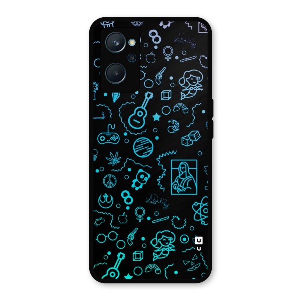 Joy Art Metal Back Case for Realme 9i