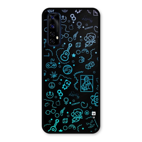 Joy Art Metal Back Case for Realme Narzo 20 Pro