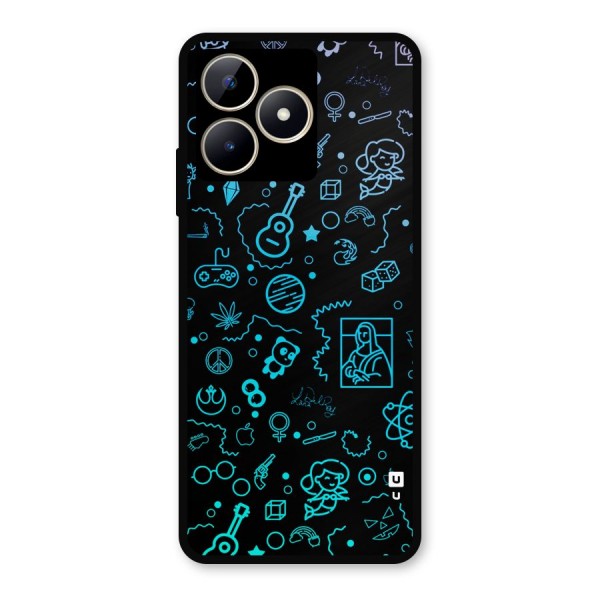 Joy Art Metal Back Case for Realme Narzo N53