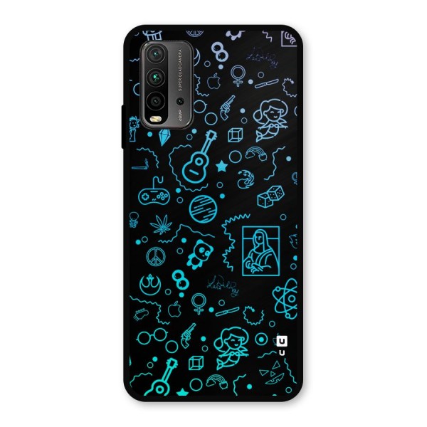 Joy Art Metal Back Case for Redmi 9 Power