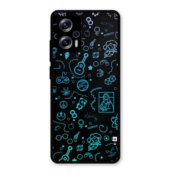 Joy Art Metal Back Case for Redmi K50i