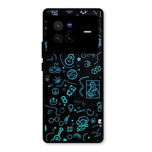 Joy Art Metal Back Case for Vivo X80