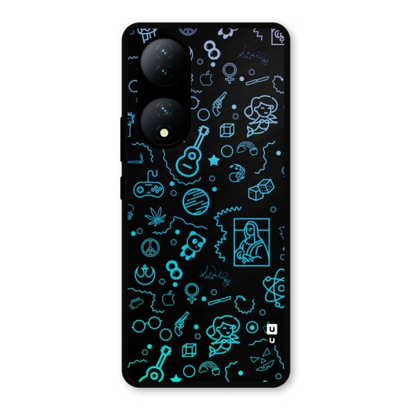 Joy Art Metal Back Case for Vivo Y100a