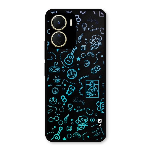 Joy Art Metal Back Case for Vivo Y16