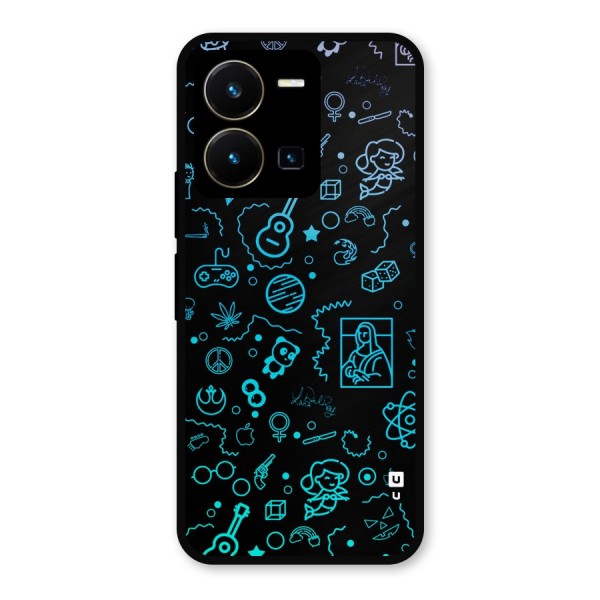 Joy Art Metal Back Case for Vivo Y35