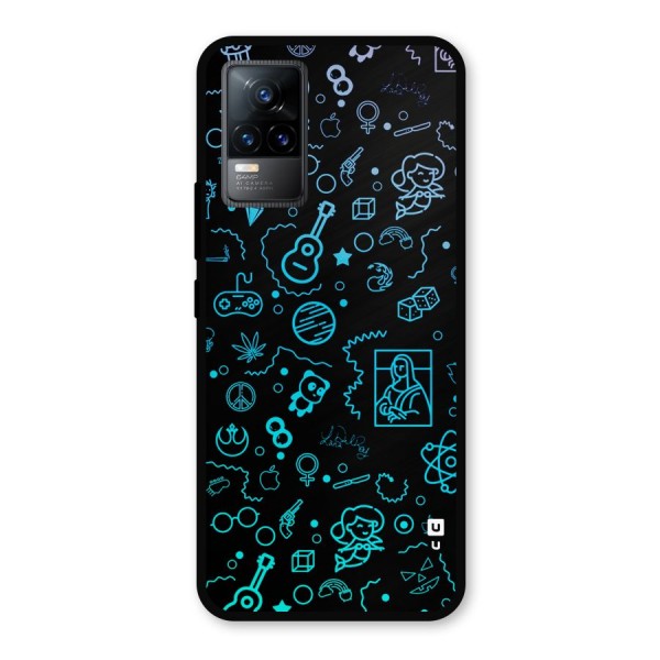 Joy Art Metal Back Case for Vivo Y73