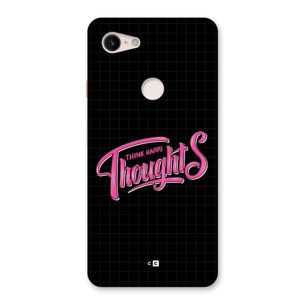 Joyful Thoughts Back Case for Google Pixel 3 XL