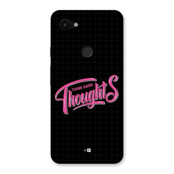 Joyful Thoughts Back Case for Google Pixel 3a XL