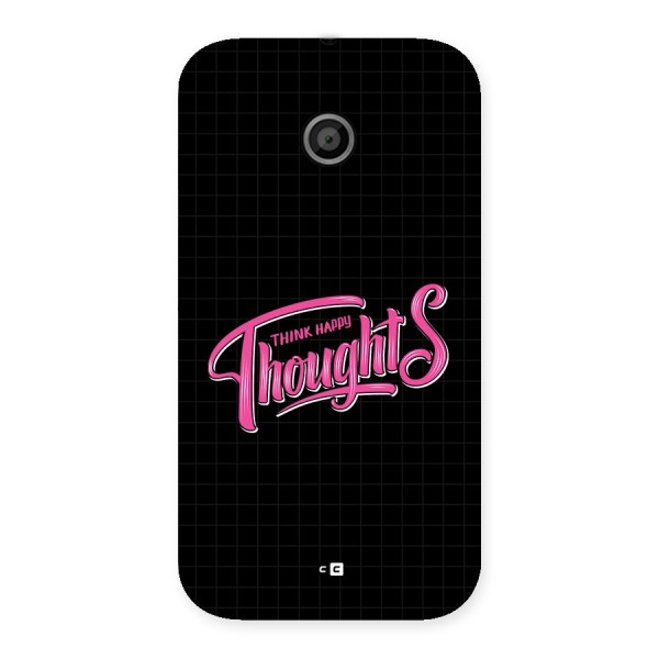 Joyful Thoughts Back Case for Moto E