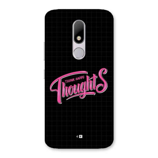 Joyful Thoughts Back Case for Moto M