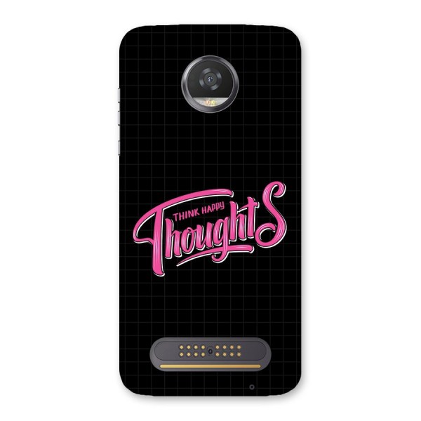 Joyful Thoughts Back Case for Moto Z2 Play