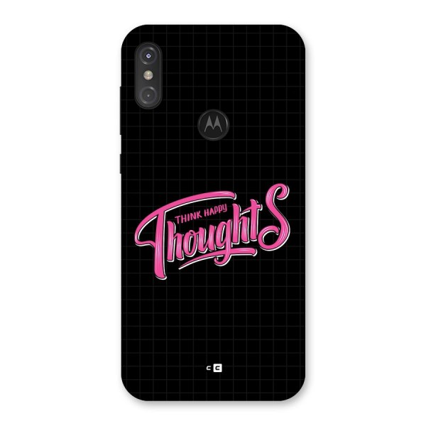 Joyful Thoughts Back Case for Motorola One Power