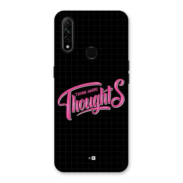 Joyful Thoughts Back Case for Oppo A31