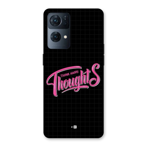 Joyful Thoughts Back Case for Oppo Reno7 Pro 5G