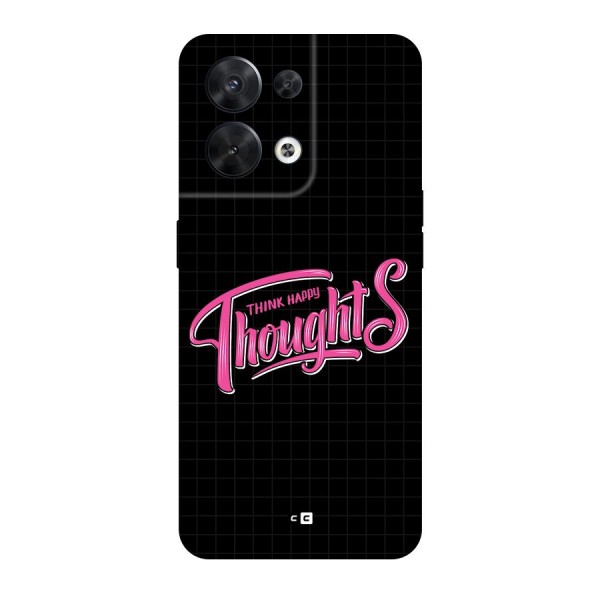 Joyful Thoughts Back Case for Oppo Reno8 5G