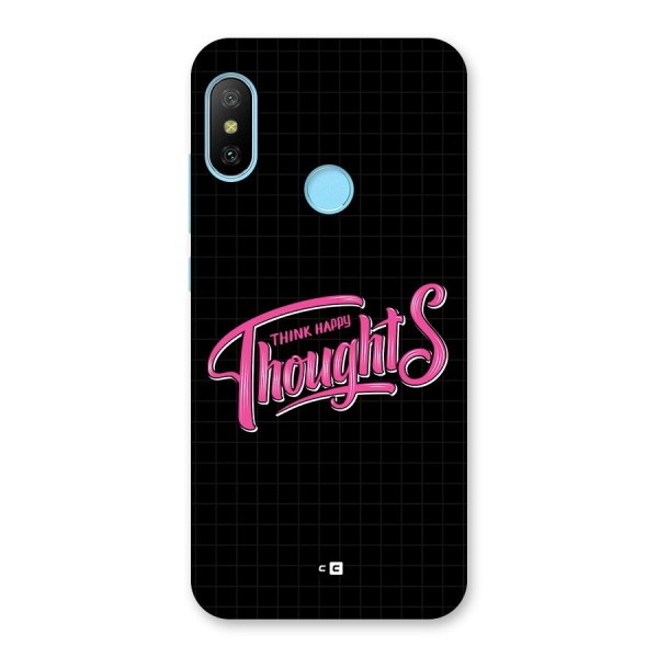 Joyful Thoughts Back Case for Redmi 6 Pro