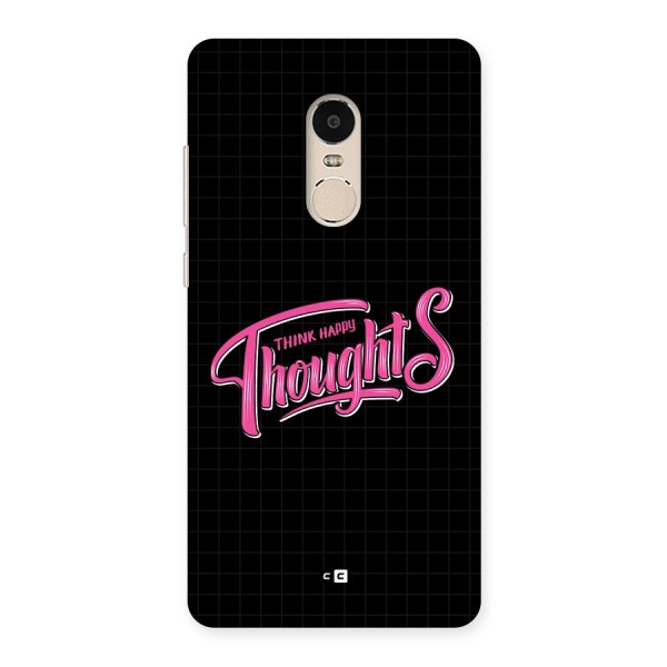 Joyful Thoughts Back Case for Redmi Note 4