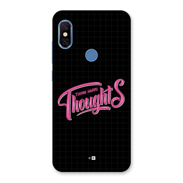 Joyful Thoughts Back Case for Redmi Note 6 Pro