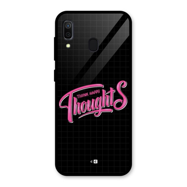 Joyful Thoughts Glass Back Case for Galaxy A30