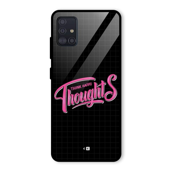 Joyful Thoughts Glass Back Case for Galaxy A51