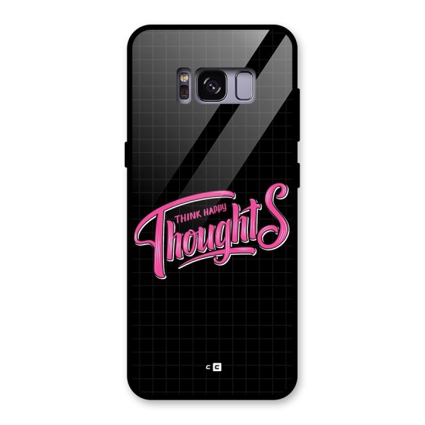 Joyful Thoughts Glass Back Case for Galaxy S8