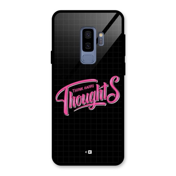 Joyful Thoughts Glass Back Case for Galaxy S9 Plus