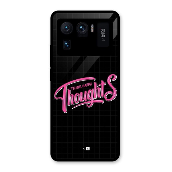 Joyful Thoughts Glass Back Case for Mi 11 Ultra