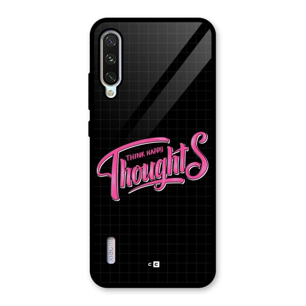 Joyful Thoughts Glass Back Case for Mi A3