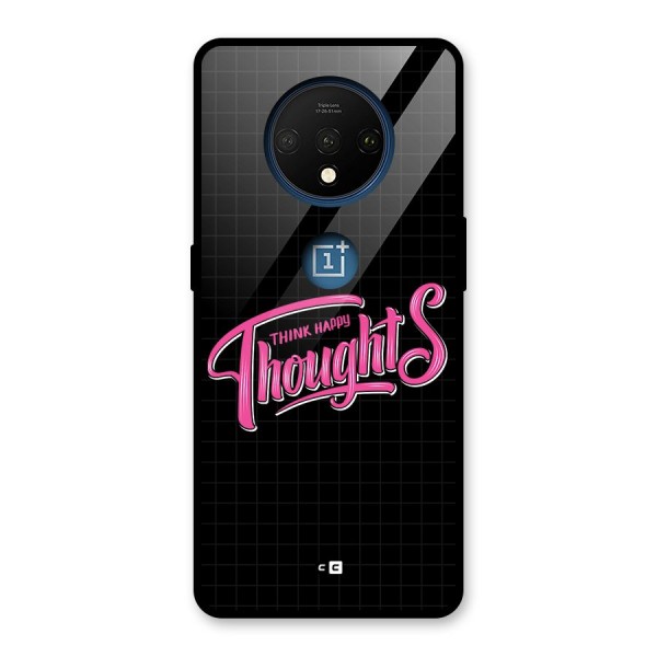 Joyful Thoughts Glass Back Case for OnePlus 7T