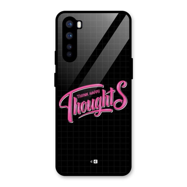 Joyful Thoughts Glass Back Case for OnePlus Nord