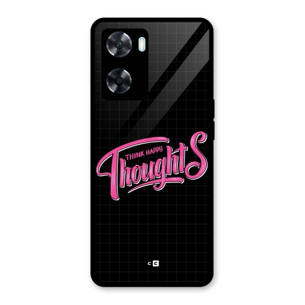 Joyful Thoughts Glass Back Case for Oppo A77