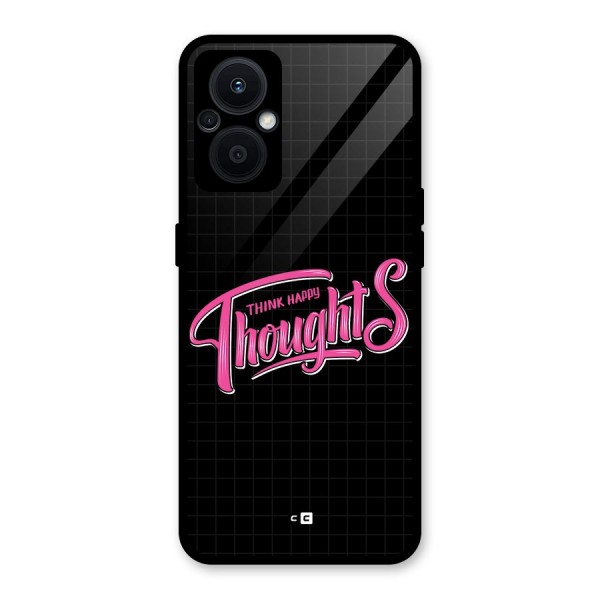 Joyful Thoughts Glass Back Case for Oppo F21s Pro 5G