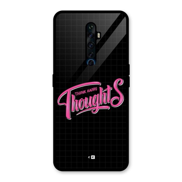 Joyful Thoughts Glass Back Case for Oppo Reno2 F