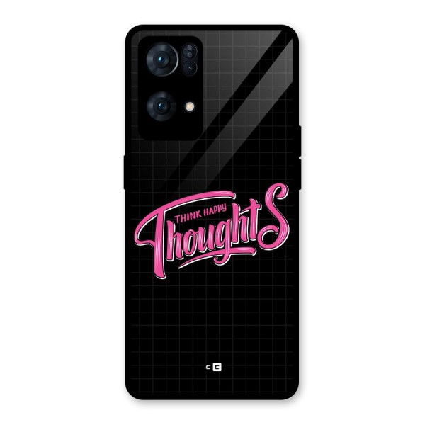 Joyful Thoughts Glass Back Case for Oppo Reno7 Pro 5G