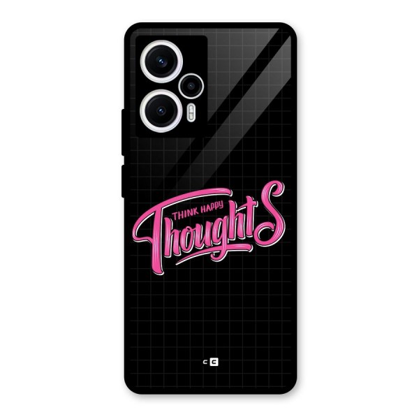 Joyful Thoughts Glass Back Case for Poco F5