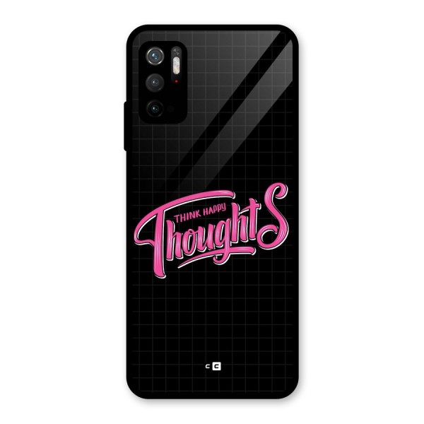 Joyful Thoughts Glass Back Case for Poco M3 Pro 5G