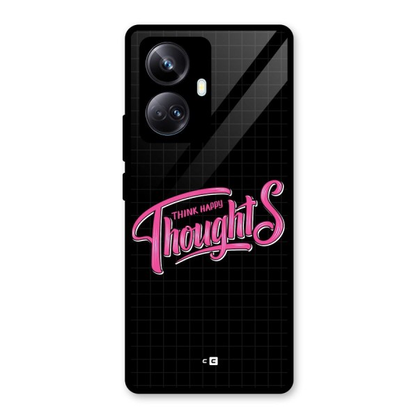 Joyful Thoughts Glass Back Case for Realme 10 Pro Plus