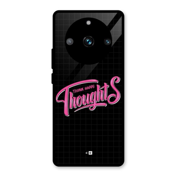 Joyful Thoughts Glass Back Case for Realme 11 Pro