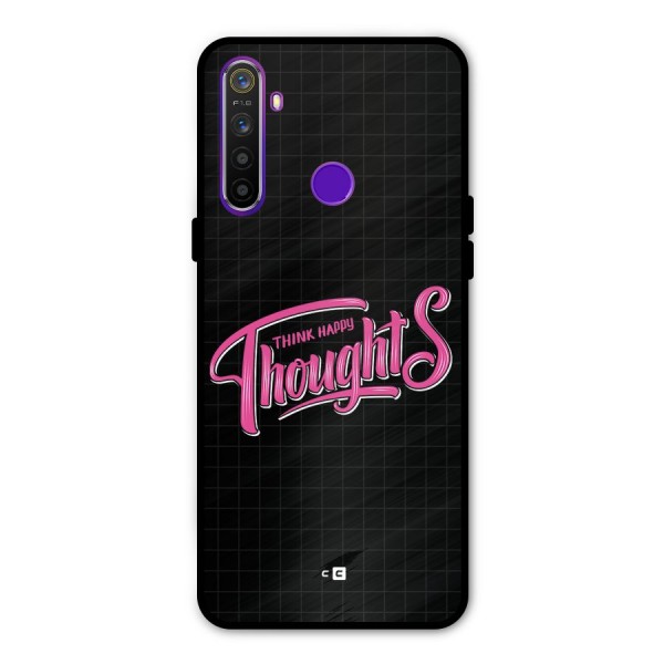 Joyful Thoughts Glass Back Case for Realme 5s