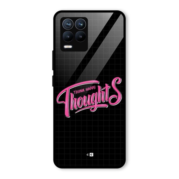 Joyful Thoughts Glass Back Case for Realme 8